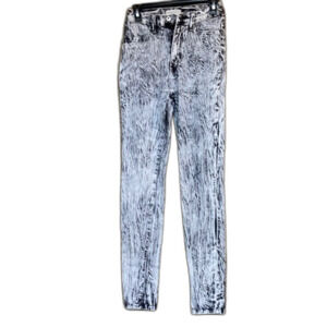 Aphrodite acid wash high waisted leggings jeans